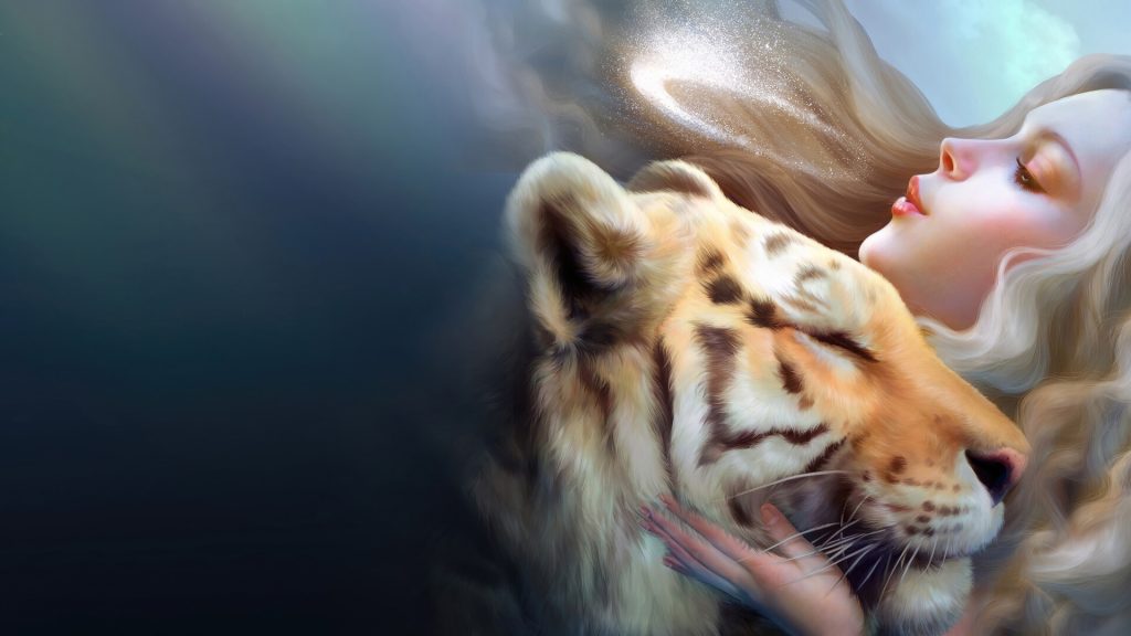 fantasy-girl-tiger-digital-art-hd-wallpaper-1080