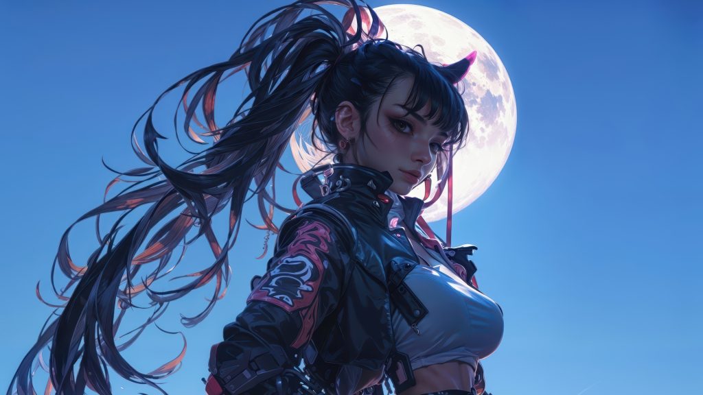 cyberpunk-anime-girl-moon-sci-fi-hd-wallpaper-1080