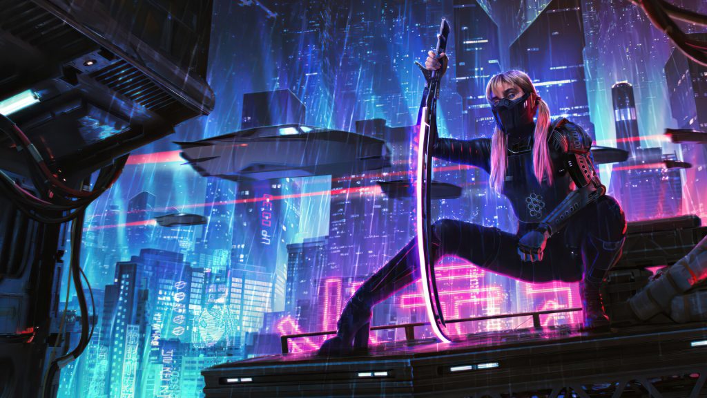 cyberpunk-girl-assassin-katana-hd-wallpaper-1080