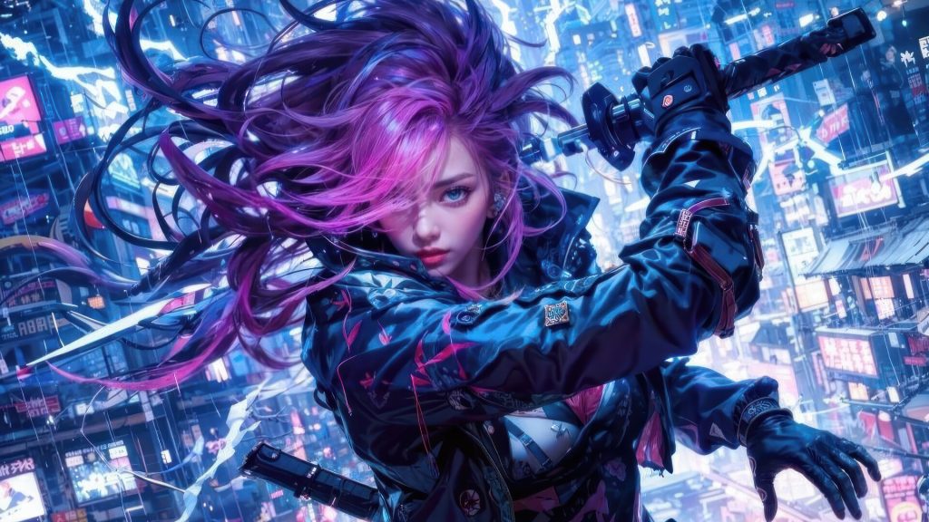 cyberpunk-girl-sword-sci-fi-hd-wallpaper-1080